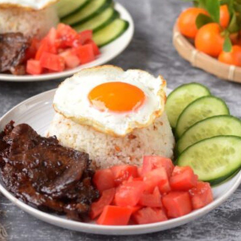 The Filipino breakfast at Villa Bellamore